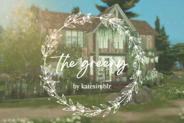 The greeny – Katesimblr Sims 4 building